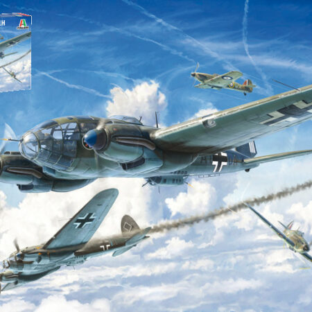 Italeri HE 111 H-6 BATTLE OF BRITAIN 80th ANN.KIT 1:72