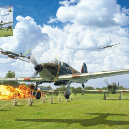 Italeri HURRICANE Mk.I BATTLE OF BRITAIN 80th ANN.KIT 1:48