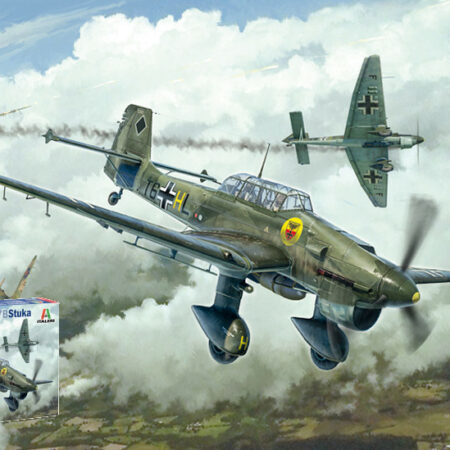 Italeri JU-87B STUKA BATTLE OF BRITAIN 80th ANN.KIT 1:48