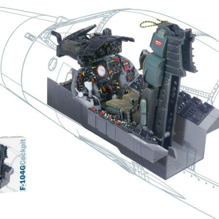 Italeri F-104 G COCKPIT KIT 1:12