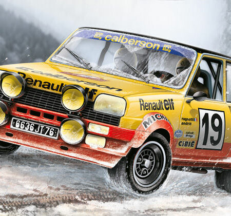 Italeri RENAULT R5 ALPINE RALLY N.19 & 12 MONTE CARLO 1978 KIT 1:24