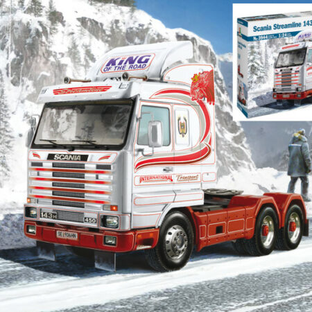 Italeri SCANIA STREAMLINE 143 H 6x2 KIT 1:24