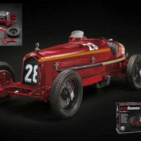 Italeri ALFA ROMEO 8C 2300 MONZA N.28 WINNER MONACO GP 1932 T.NUVOLARI KIT 1:12