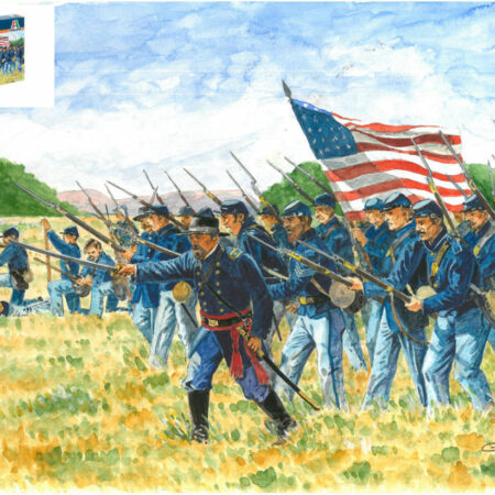 Italeri UNION INFANTRY "AMERICAN CIVIL WAR" KIT 1:72