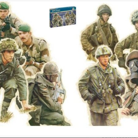 Italeri NATO TROOPS 1980s KIT 1:72