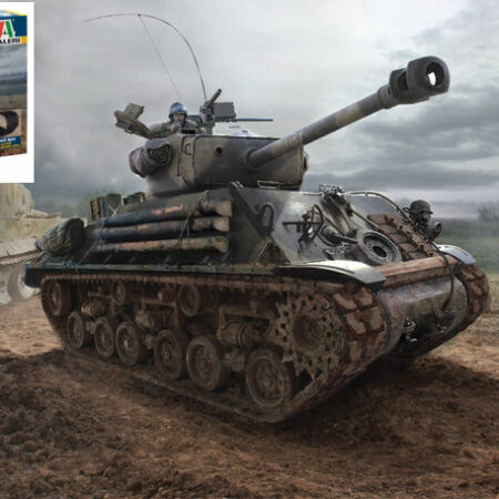 Italeri CARRO M4A3E8 SHERMAN "FURY" KIT 1:35