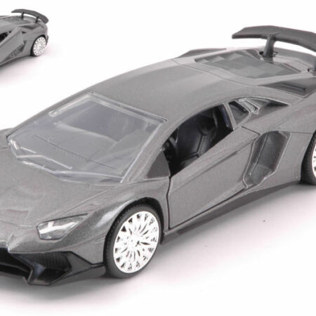 Jada Toys LAMBORGHINI AVENTADOR SV METALLIC GREY cm 12,5