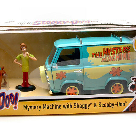 Jada Toys SCOOBY DOO MYSTERY MACHINE WITH SAGGY & SCOOBY DOO 1:24