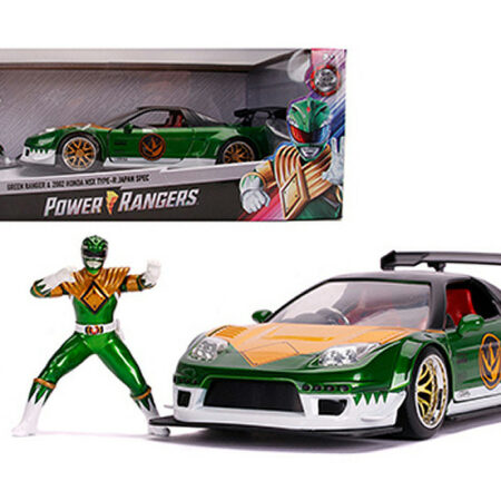 Jada Toys HONDA NSX 2002 W/POWER RANGER FIGURE 1:24