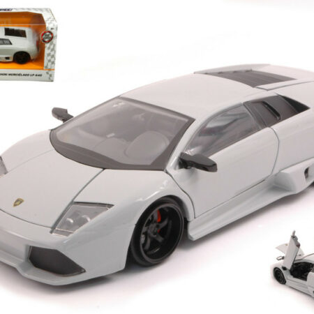 Jada Toys LAMBORGHINI MURCIELAGO LP640 2017 GLOSSY GREY 1:24