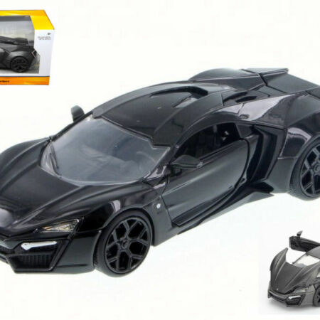 Jada Toys LYKAN HYPERSPORT 2013 GLOSS BLACK 1:24