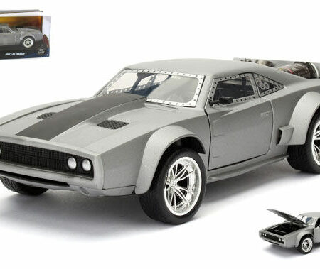 Jada Toys DOM'S ICE DODGE CHARGER R/T FAST & FURIOUS GREY 1:24