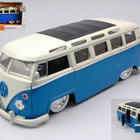 Jada Toys VW BUS T1 BLUE/WHITE 1:24