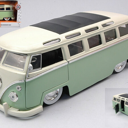 Jada Toys VW BUS T1 GREEN/WHITE 1:24