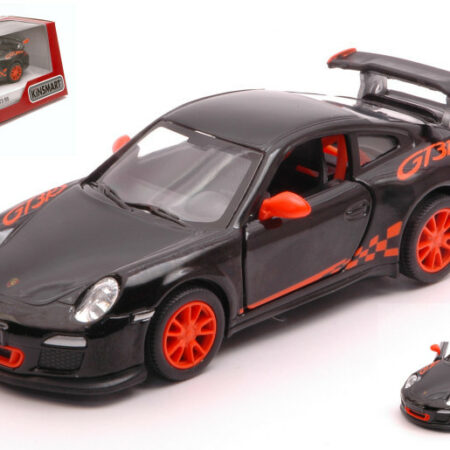 Kinsmart PORSCHE 911 GT3 RS 2010 BLACK/ORANGE cm 12 BOX