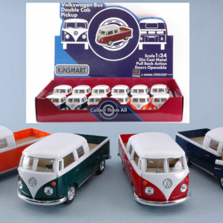 Kinsmart VW BUS DOUBLE CAB PICK UP 1963 1:34 cm 12