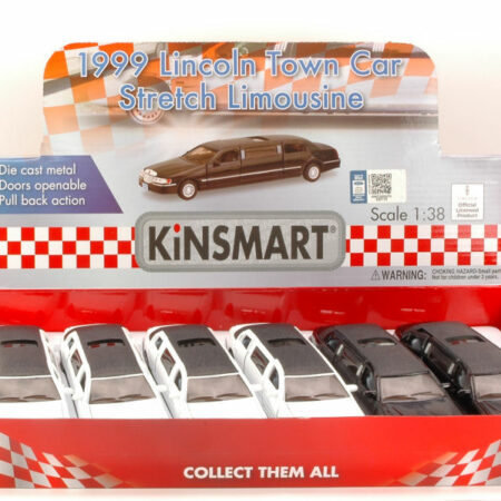 Kinsmart LINCOLN TOWN CAR STRETCH LIMOUSINE 1999 COL.ASS.1:38