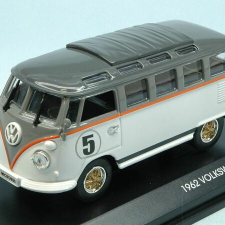 Lucky Die Cast VW MICROBUS 1962 N.5 WHITE W/GREY ROOF 1:43