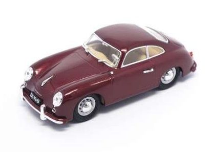 Lucky Die Cast PORSCHE 356 1956 BURGUNDY 1:43