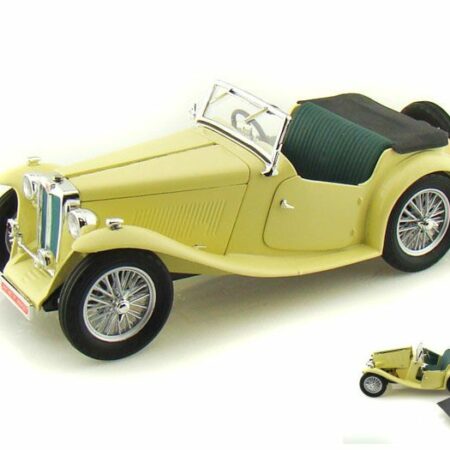 Lucky Die Cast MG TC MIDGET 1947 CREAM 1:18