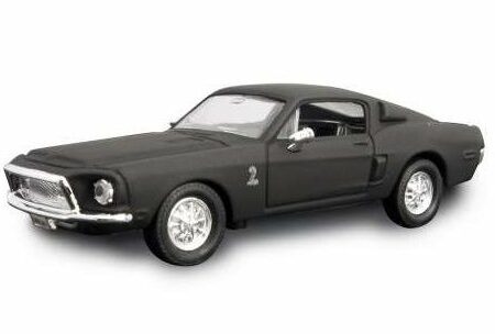 Lucky Die Cast SHELBY GT-500KR 1968 MATT BLACK 1:43