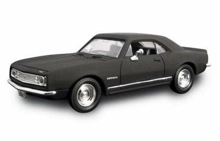 Lucky Die Cast CHEVROLET CAMARO Z-28 1967 MATT BLACK 1:43