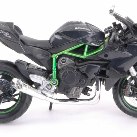 Maisto KAWASAKI NINJA H2 R BLACK/GREEN 1:12