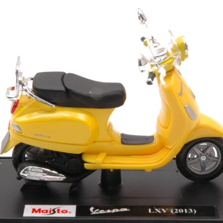 Maisto VESPA LXV 2014 YELLOW 1:18