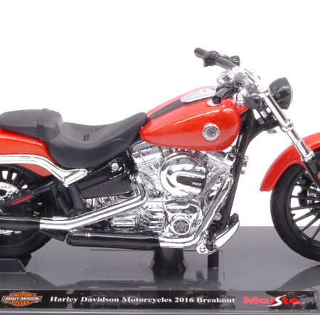 Maisto HARLEY DAVIDSON MOTORCYCLES 2016 BREAKOUT ORANGE 1:18