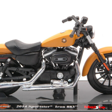 Maisto HARLEY DAVIDSON SPORTSTER IRON 883 2014 BEIGE 1:18