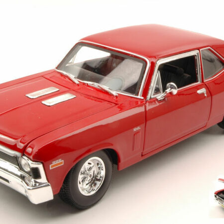 Maisto CHEVROLET NOVA SS COUPE' 1970 RED 1:18