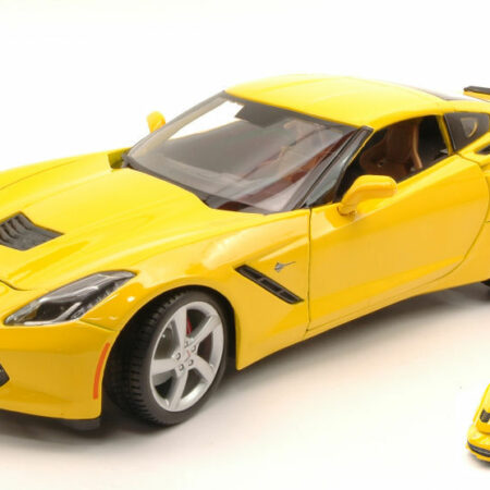 Maisto CORVETTE STINGRAY 2014 YELLOW 1:18