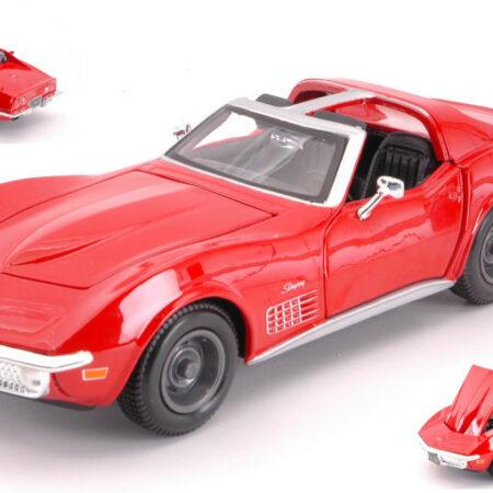 Maisto CHEVROLET CORVETTE 1970 RED 1:24