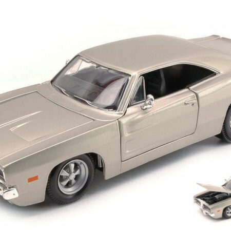 Maisto DODGE CHARGER R/T 1969 SILVER 1:25