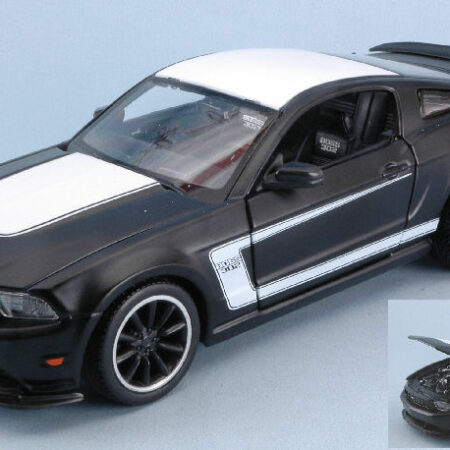 Maisto FORD MUSTANG BOSS 302 (DULL BLACK COLLECTION) 1:24