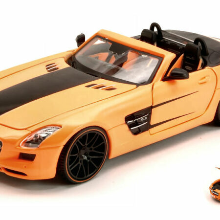 Maisto MERCEDES SLS AMG ORANGE/BLACK 1:24