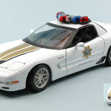 Maisto CHEVROLET CORVETTE Z06 STATE TROOPER 1:18