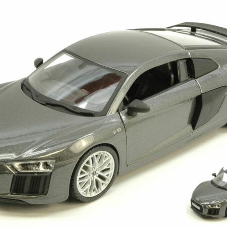 Maisto AUDI R8 V10 PLUS 2015 SILVERGUN 1:24