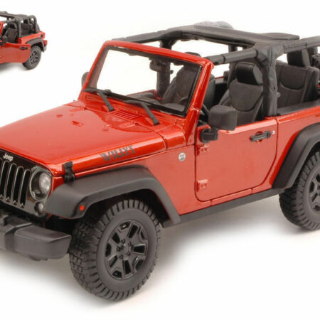 Maisto JEEP WRANGLER OPEN TOP 2014 COPPER METALLIC 1:18