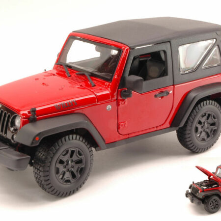 Maisto JEEP WRANGLER 2014 RED 1:18