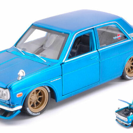 Maisto DATSUN 510 1971 BLUE 1:24