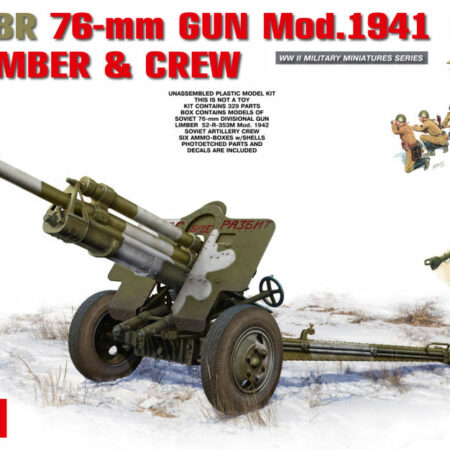 Miniart USV-BR 76mm GUN MOD.1941 KIT 1:35