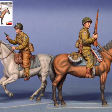 Miniart U.S.HORSEMEN NORMANDY 1944 KIT 1:35