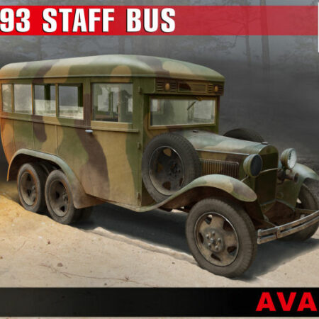 Miniart GAZ 05 193 STAFF BUS KIT 1:35