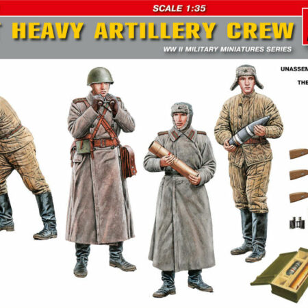 Miniart SOVIET HEAVY ARTILLERY CREW KIT 1:35