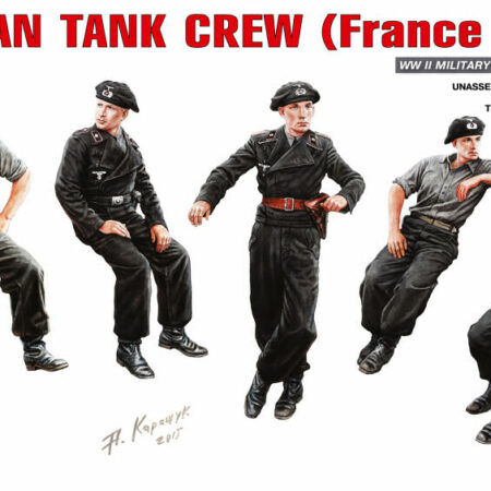 Miniart GERMAN TANK CREW (FRANCE 1940) KIT 1:35