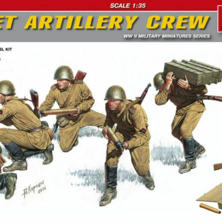 Miniart SOVIET ARTILLERY CREW SPECIAL EDITION KIT 1:35