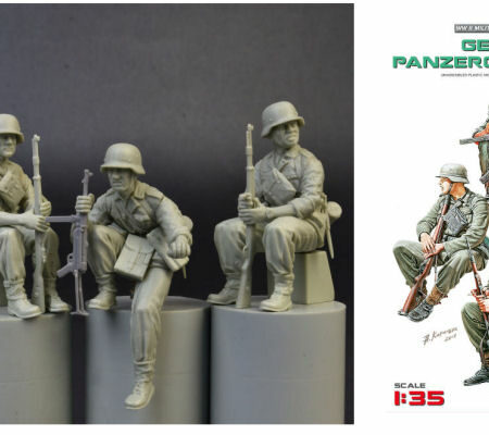 Miniart GERMAN PANZERGRENADIERS KIT 1:35