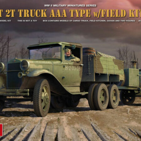 Miniart SOVIET 2t TRUCK AAA TYPE W/FIELD KITCHEN KIT 1:35