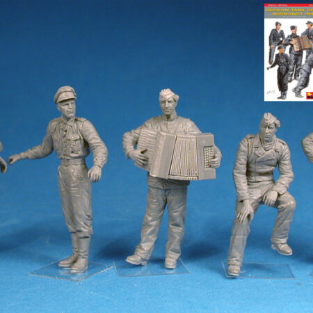 Miniart GERMAN TANK CREW (NORMANDY 1944) KIT 1:35